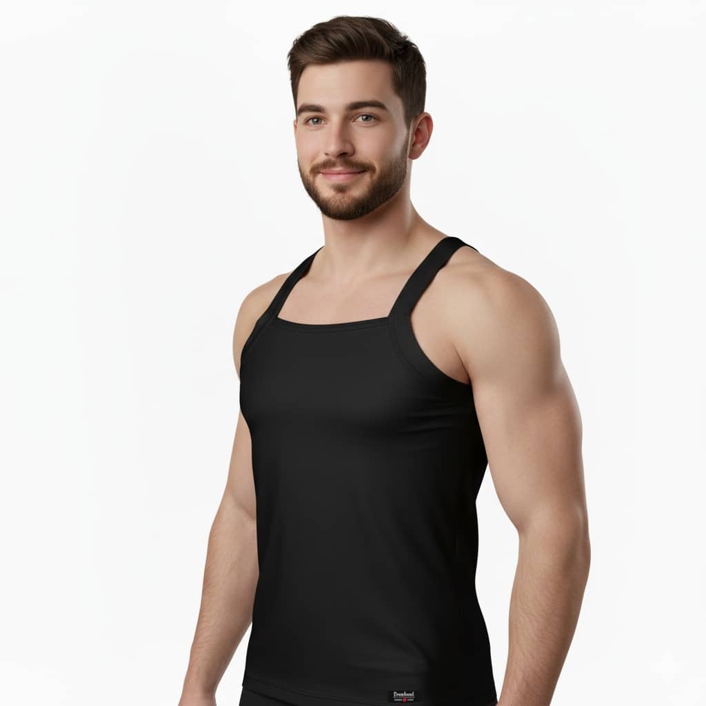زیرپوش تنک تاپ | خشتی مردانه نخ پنبه خالص صادراتی