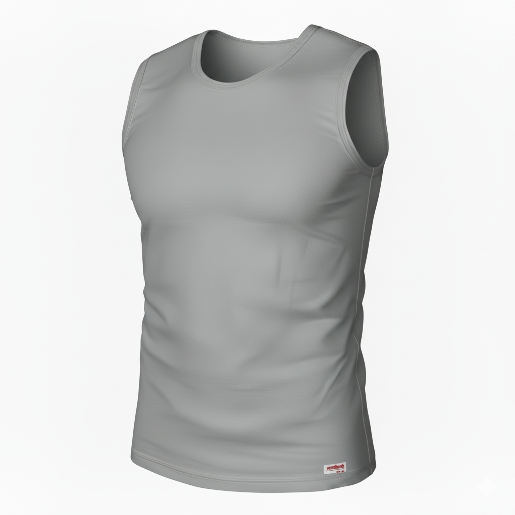 زیرپوش آستین حلقه مردانه نخ پنبه خالص صادراتی