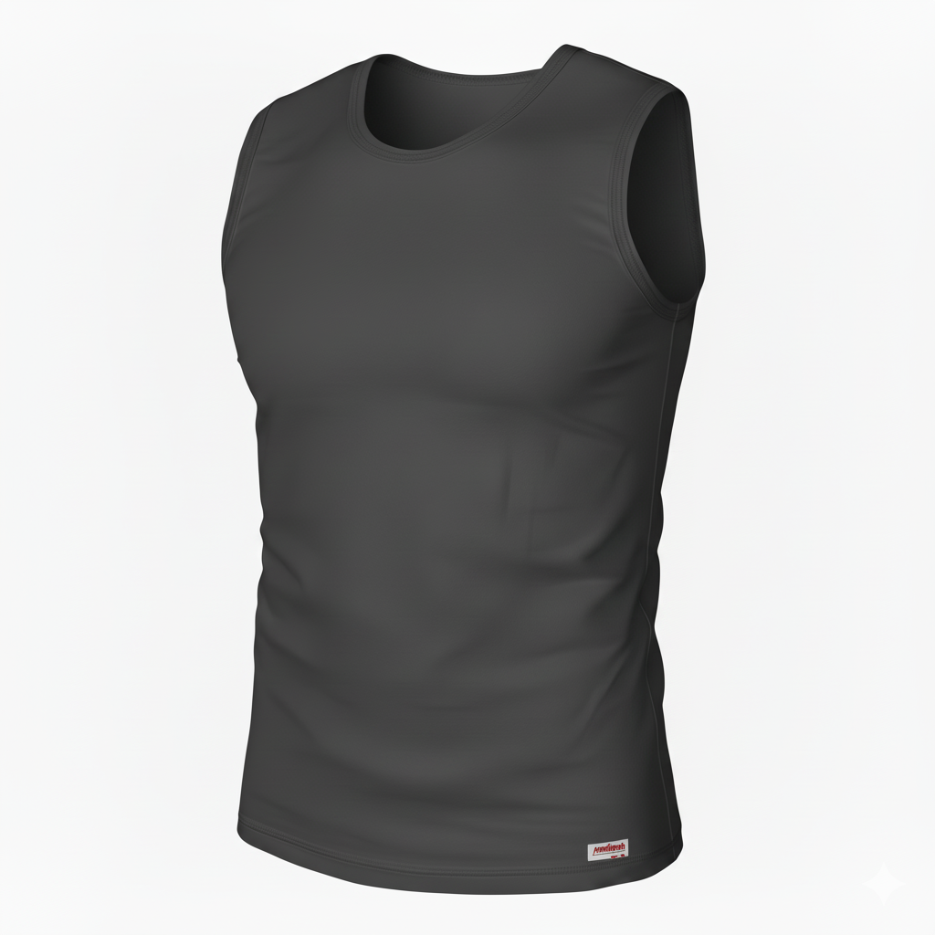 زیرپوش آستین حلقه مردانه نخ پنبه خالص صادراتی - تصویر 5