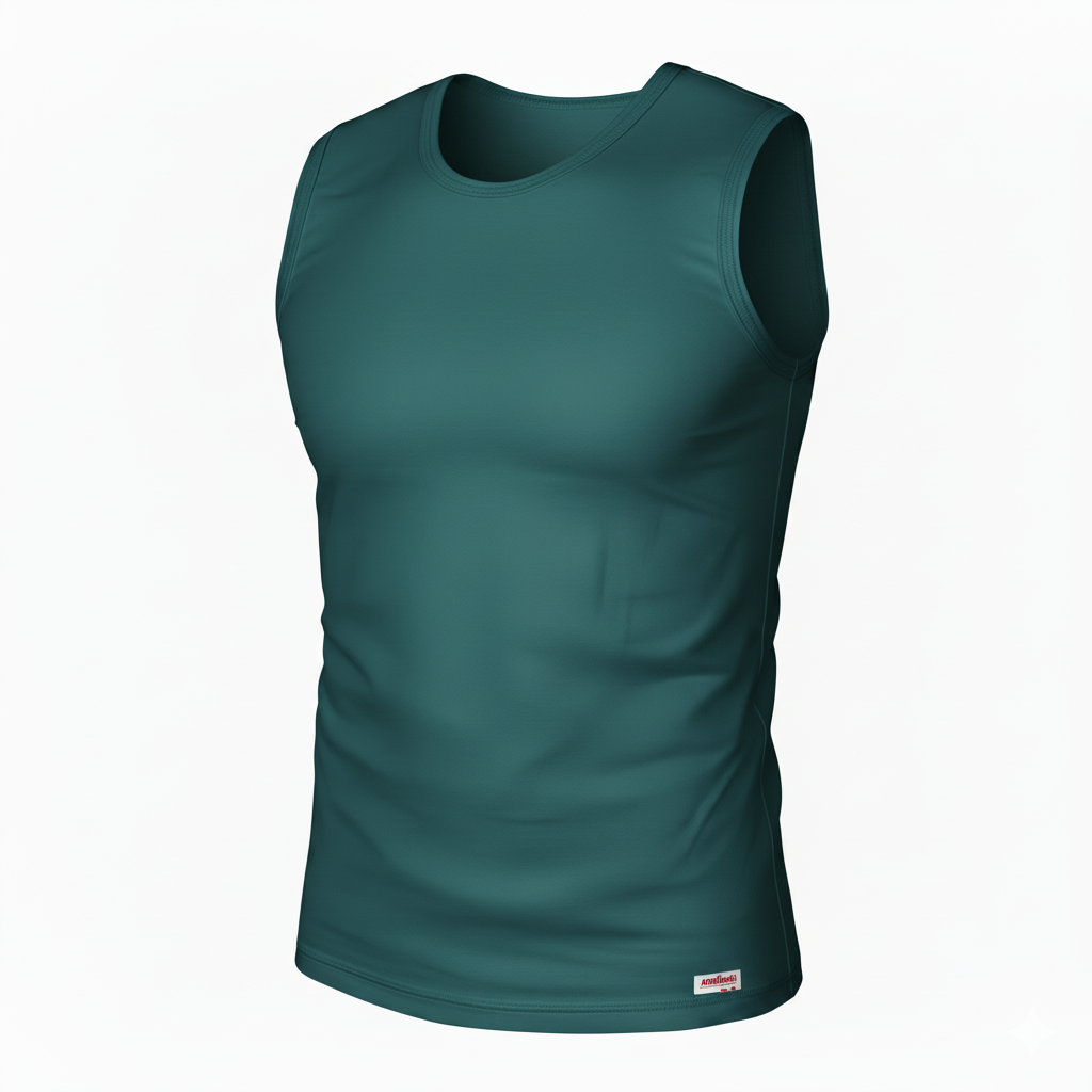 زیرپوش آستین حلقه مردانه نخ پنبه خالص صادراتی - تصویر 7