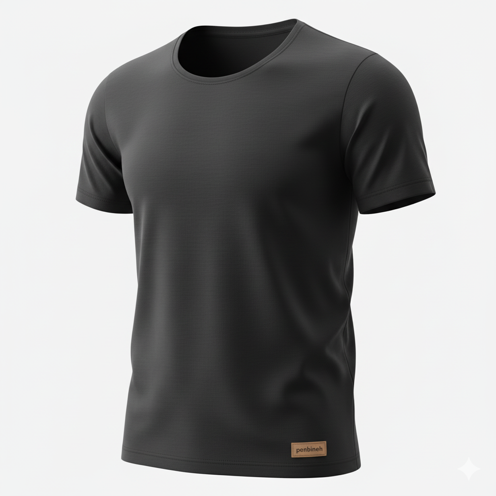 زیرپوش آستین دار مردانه نخ پنبه خالص صادراتی پنبینه