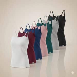 تاپ بندی زنانه نخ پنبه لاکرا