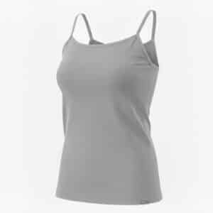 تاپ بندی زنانه نخ پنبه لاکرا - طوسی | فیلی, l