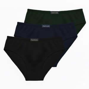 شورت اسلیپ زنانه نخ پنبه لاکرا پک 3 عددی