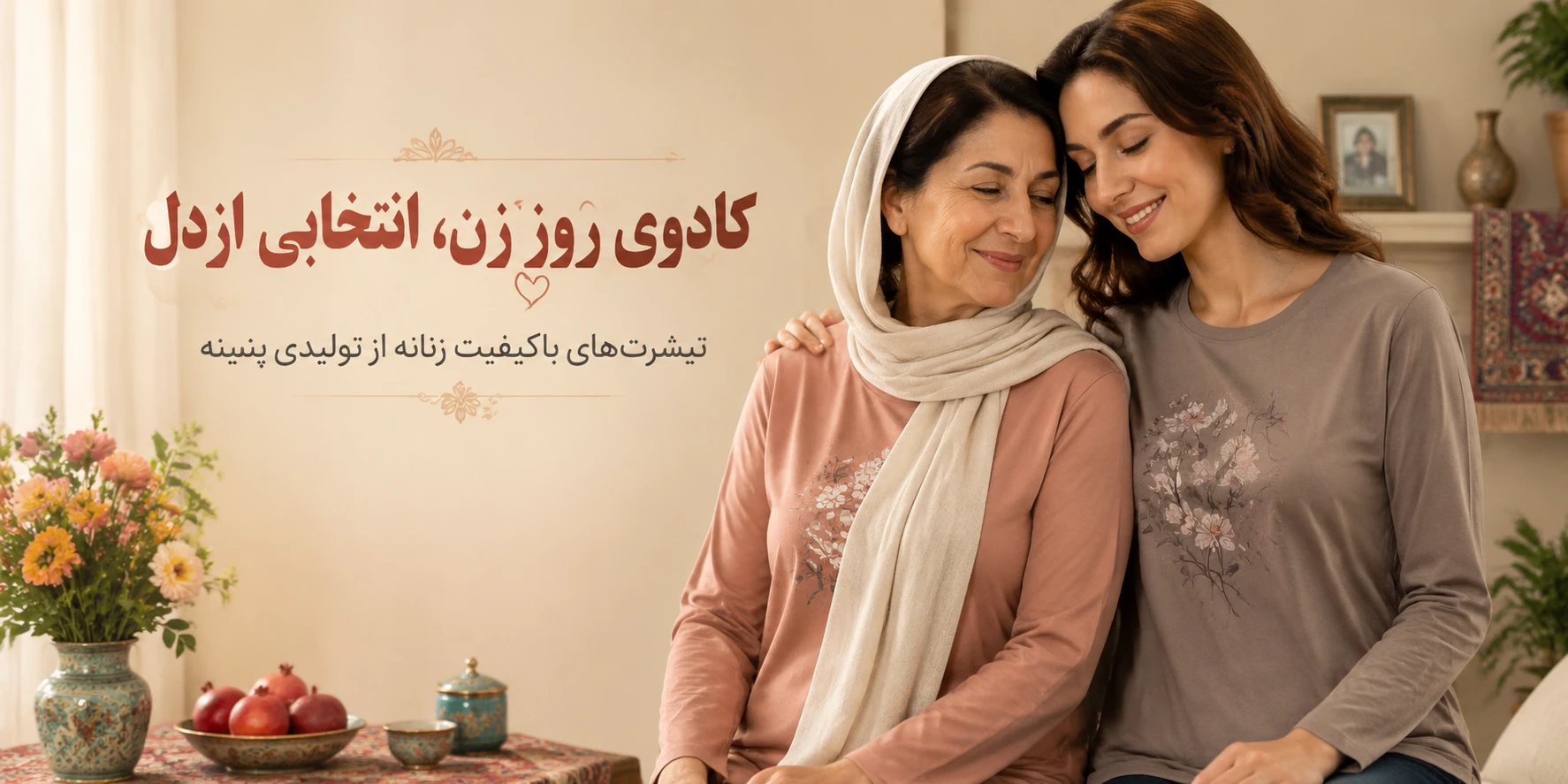 کادوی روز زن. مناسب برای زنان و مادران جامعه ایرانی