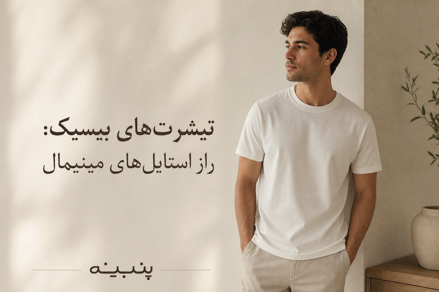 تیشرت‌های بیسیک؛ ستون اصلی کمد لباس شما